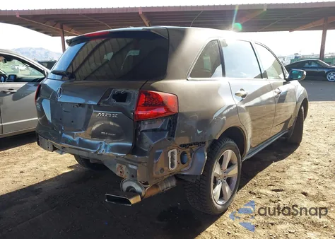 2011 Acura Mdx Technology Package z USA, uszkodzony, nr VIN 2HNYD2H69BH532545